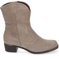 Durea 9573 wijdte H Enkellaarzen | Maat 7.5 Dames Beige