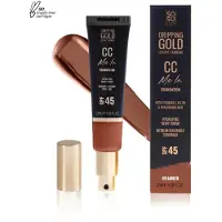 Dripping Gold | CC Me In Foundation 09 Amber - SPF 45 - Vegan