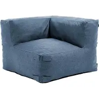 Oviala - Hoekfauteuil voor modulaire bank Pacific Blue - Mixi