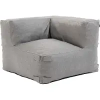 Oviala - Hoekfauteuil voor modulaire grijze bank - Mixi