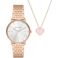 Armani Exchange Analoog horloge rose-goud / wit