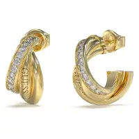GUESS Perfect Dames Oorbellen Staal - Goudkleurig