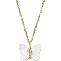 Fossil Ketting goud / zilver