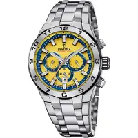 Festina Analoog horloge 'Bike' geel