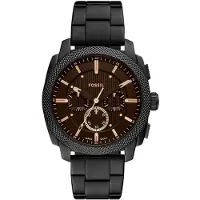 Fossil Analoog horloge bruin / donkerbruin / zwart