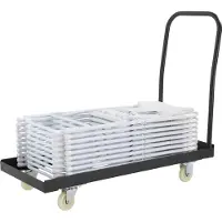 Oviala - Set kar + 50 inklapbare stoelen - REKKEM