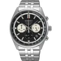 Seiko SSB429P1 horloge Chronograaf Zwart