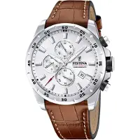 Festina Analoog horloge bruin / zilver