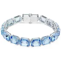 Swarovski Armband 'Millenia' lichtblauw / zilver