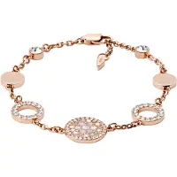 Fossil Armband rose-goud