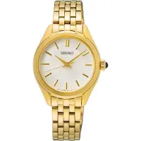 Seiko SUR538P1 Dameshorloge Gold Plated