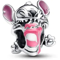 Pandora Pendentief - Vrouw - 793189C01 - Zilver 925/1000 - Elegant - Grijze Emaille