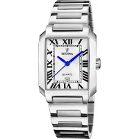 Festina Analoog horloge '- Watch On The Square - Quartz watch movement - Watch case width: 33 mm' zilver