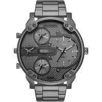 Diesel Analoog horloge 'Mr. Daddy' zilvergrijs