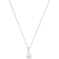 Swarovski Ketting 'Stilla' zilver / transparant