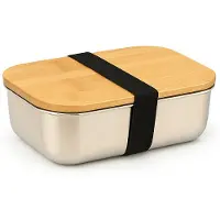 Kesper Luxe Lunchbox - Rvs - Lunchbox Volwassenen - Lunchboxen - Lunch Box - Broodtrommel - Broodtrommels - Brooddoos - Lunchbox