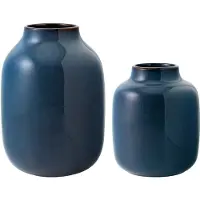 Like. by Villeroy & Boch Vasen Lave Home Shoulder 15,5 cm + 22 cm Set van 2