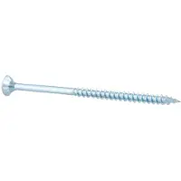 Starx 200 stuks Starx Pro spaanplaatschroef platkop verzinkt 4.0 x 70 mm