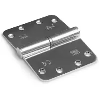 Dulimex DX SKG3 Kogelstift paumelle ronde hoek 89x125 mm links staal verzinkt