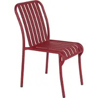 Oviala - Design rode tuinstoel - Faro