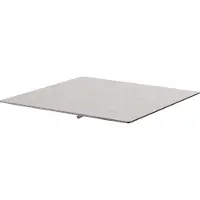 Oviala - Gelamineerd tafelblad 70x70 cm lichtgrijs beton - Opéra