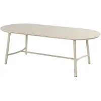 Hartman Tuintafel Flora Ceramic Dining Table Sand Frame Beige Ceramic Top 220 x 100 cm