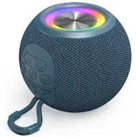Hama Ball Shape - Bluetooth Speaker - 5W geluid met lichtshow - Blauw