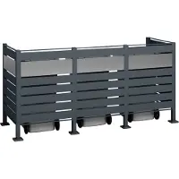 Westmann Containerombouw voor 3 containers wmjgbf03-4s-120-3 kliko ombouw