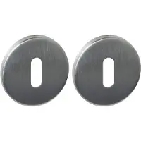 Intersteel sleutelrozetten verdekt ø52x6mm - RVS