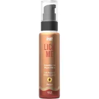 Intt Lick Me - glijmiddel met verwarmend effect - perzik - 50ml