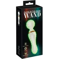 You2Toys Glow In The Dark Wand Vibrator Wit