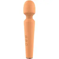 Glam - oplaadbare vibrator - massager - siliconen - oranje