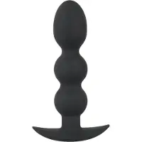 Black Velvets Heavy - bolvormige ana?alplug van 145 g (zwart)