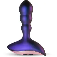 Hueman Interstellar - golvende anaal vibrator (paars)