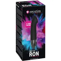 Mystim - elektro vibrator voor G-spot - siliconen - zwart