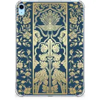 B2Ctelecom iPad (2022) 10.9 | iPad 10.9 (2025) Siliconen Hoesje Beige Flowers