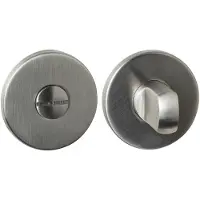 Intersteel Deurbeslag | Wc-sluiting | (Rond, RVS)