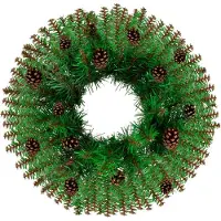 Springos Kerstkrans | Kerst Decoratie | 45 cm