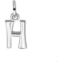 The Jewelry Collection Zilveren Hanger letter H 1002769