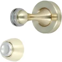 AMIG magnetische deurstopper Ø45x75mm goud