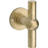 Artitec Mi Satori Voordeurknop Chemin de Fer messing antiek