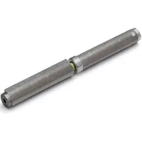 Dulimex DX Zelfsluitende aanlaspaumelle met kogellagerring 235 x 22 mm tot 120 kg RVS AISI 304