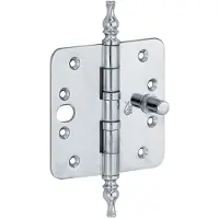 Artitec Mi Satori Kogellagerscharnier SKG3 ronde hoek vaas 89x89mm glans chroom