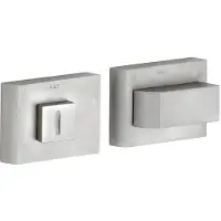 Artitec WC-sluiting 5-8mm Tukan Rechtsdraaiend Mat nikkel ongelakt