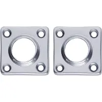 Intersteel Rozet vierkant - chroom mat