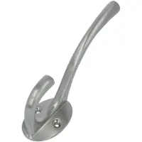 Intersteel Kapstokhaak scheepsmodel nikkel mat