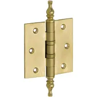 Artitec Mi Satori Kogellagerscharnier rechte hoek vaas 89x89mm messing antiek