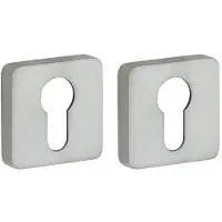 Artitec Set van twee PC-plaatjes Minimal/Maximal mat nikkel ongelakt