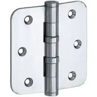 Artitec Mi Satori Kogellagerscharnier ronde hoek vlak 89x89mm glans chroom