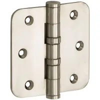 Artitec Mi Satori Kogellagerscharnier ronde hoek vlak 89x89mm glans nikkel